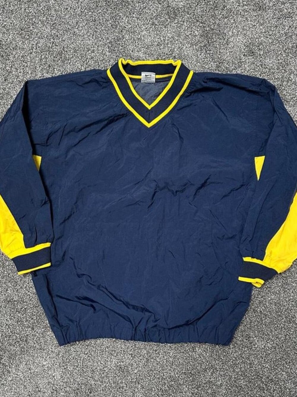 Vintage Nike V Neck Windbreaker Pullover